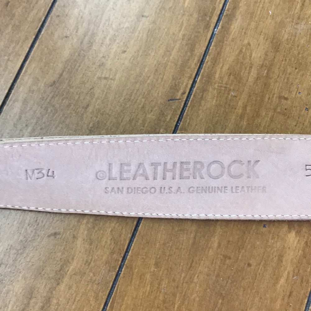 Tan Leather Belt - Picture 4 of 4